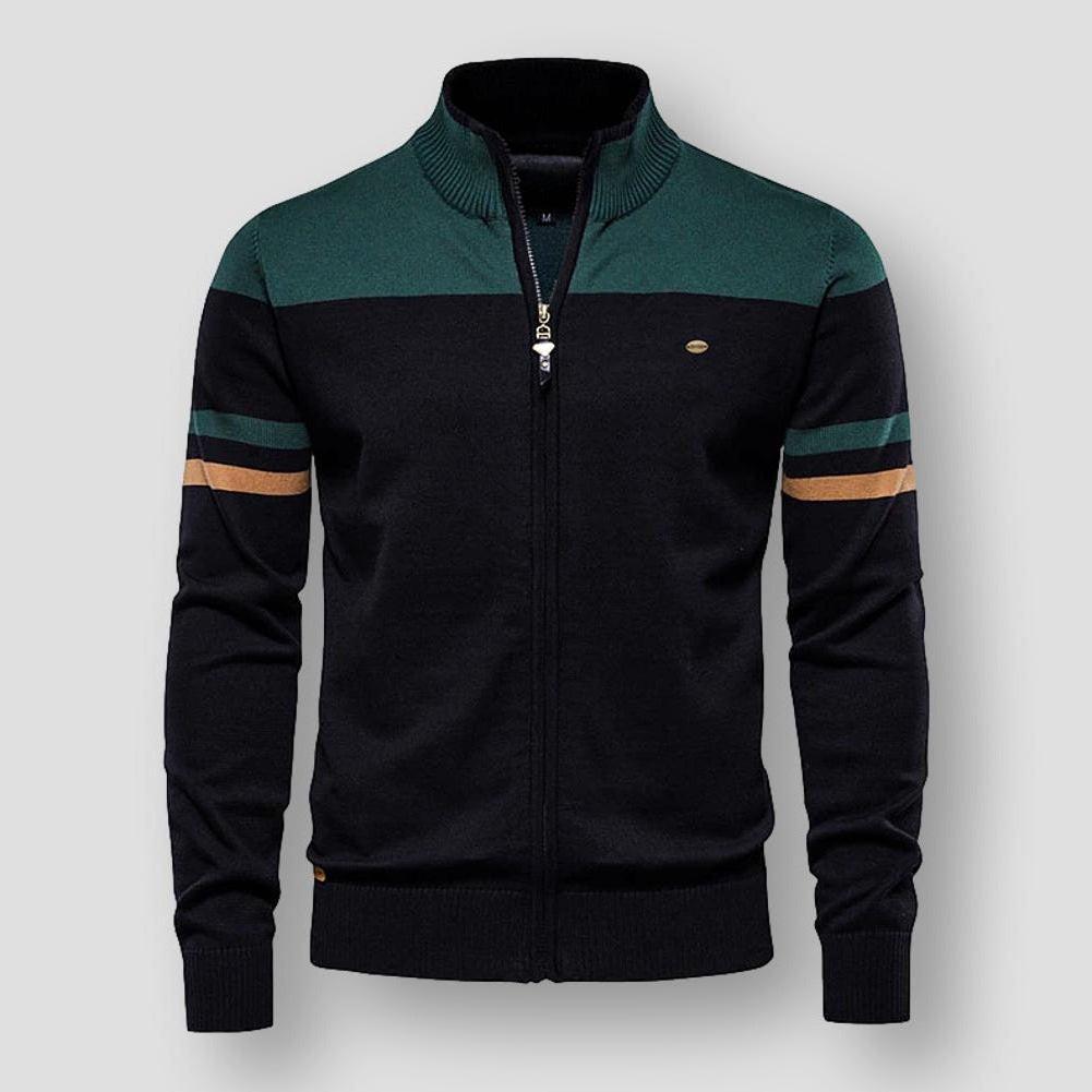 Kasper | Vinter sweater med lynlås til mænd