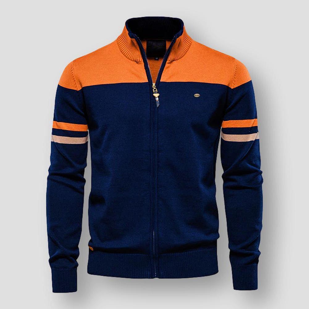 Kasper | Vinter sweater med lynlås til mænd