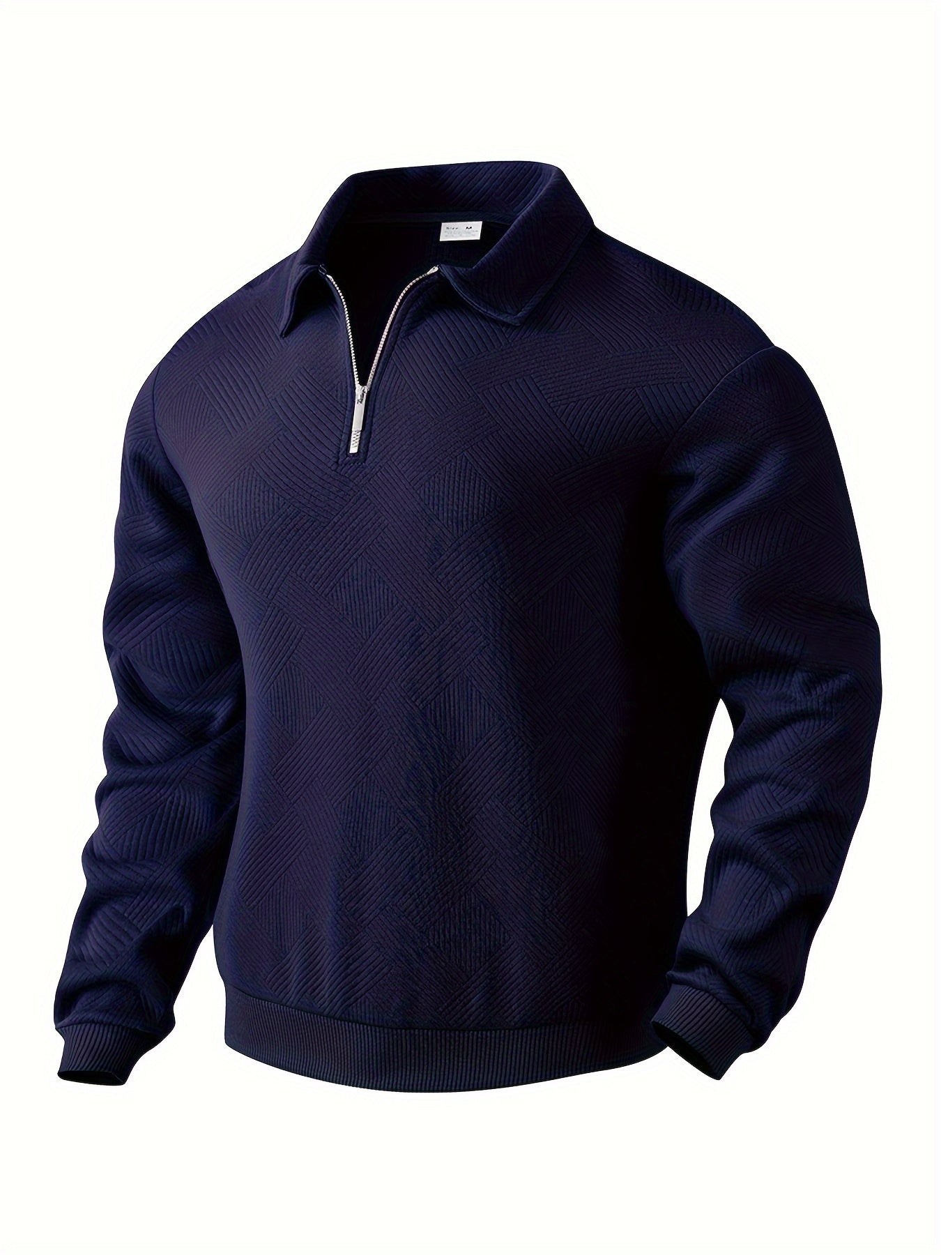 Finn | Sweater med lynlås foran til mænd