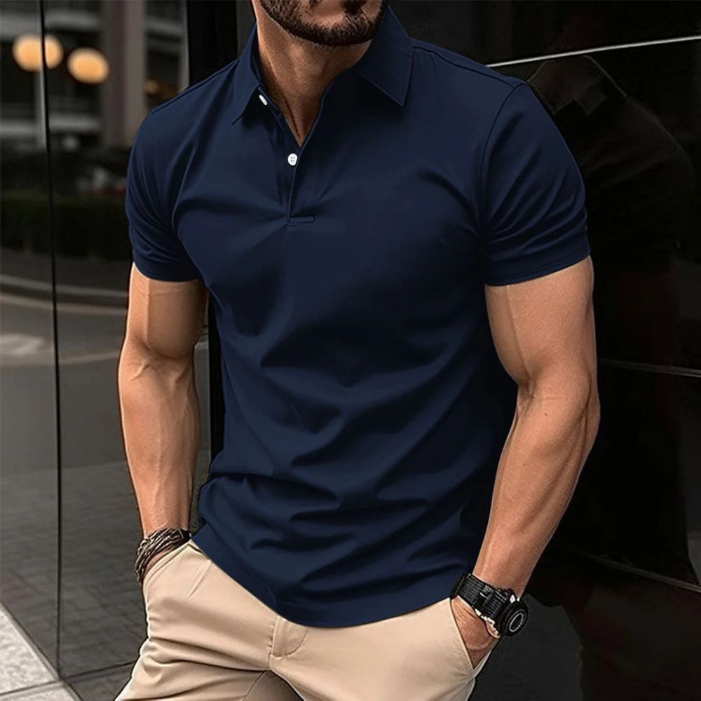 Emil | Stilfuld herrepoloshirt til sommeren