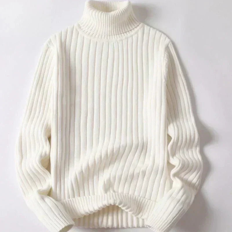 Lars | Sweater med høj krave vintermodel til mænd