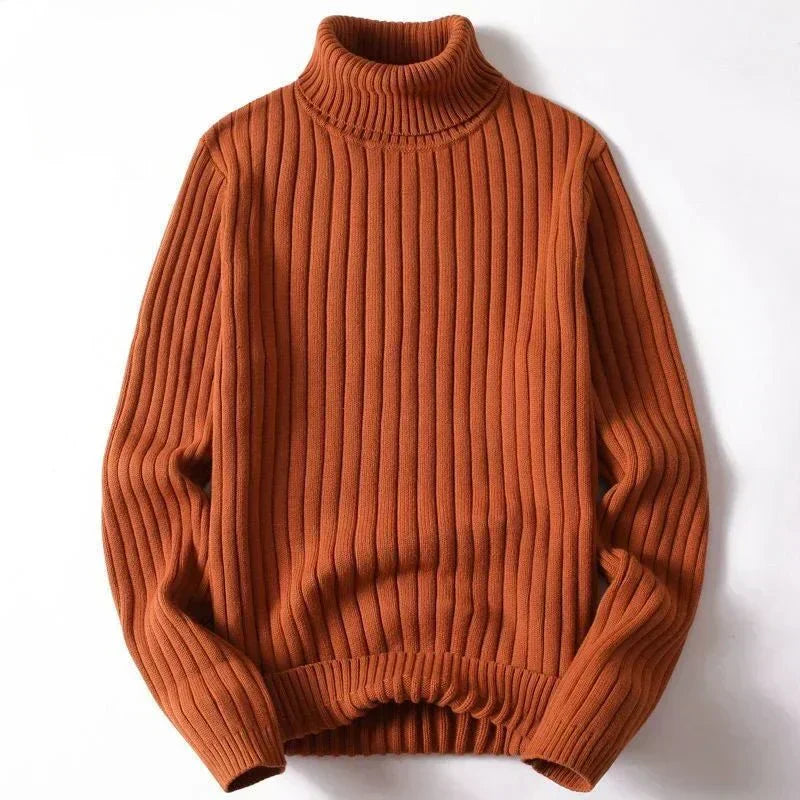 Lars | Sweater med høj krave vintermodel til mænd