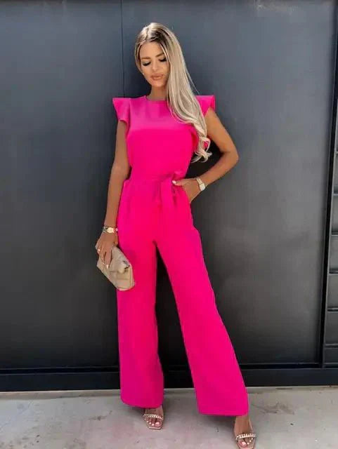Nina | Elegant Jumpsuit med V-udskæring