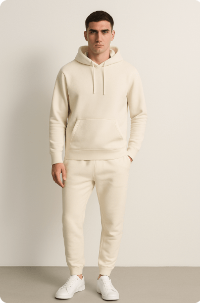 Freja | Unisex Hættetrøje og Joggers Sæt