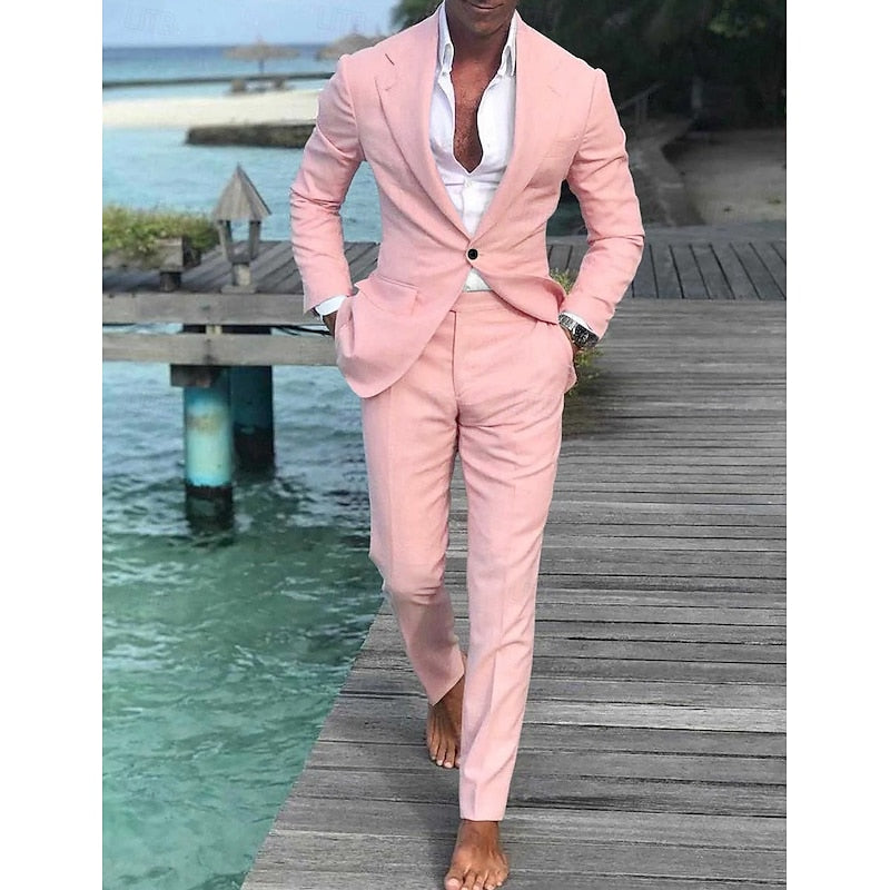 Herresæt med Blazer og Bukser
