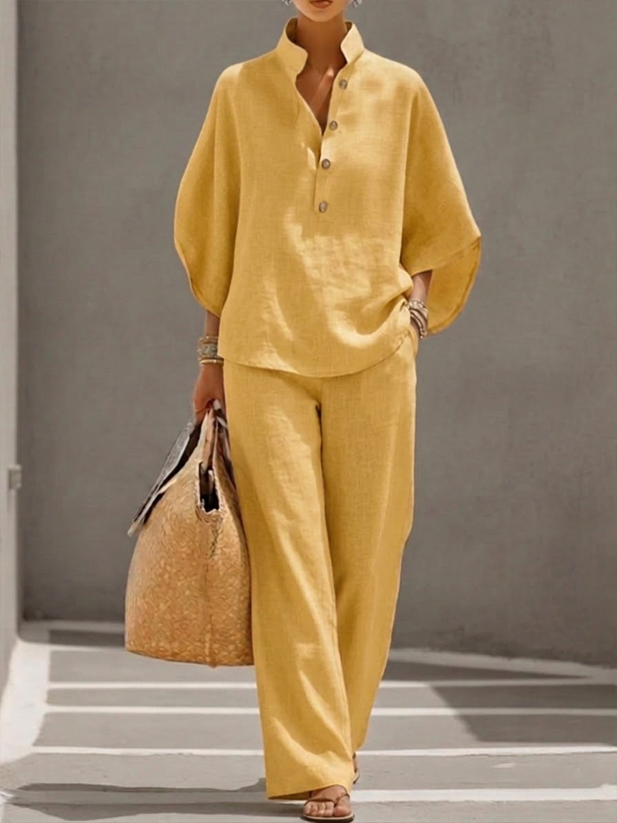 Clara™ | Elegant hør-sæt