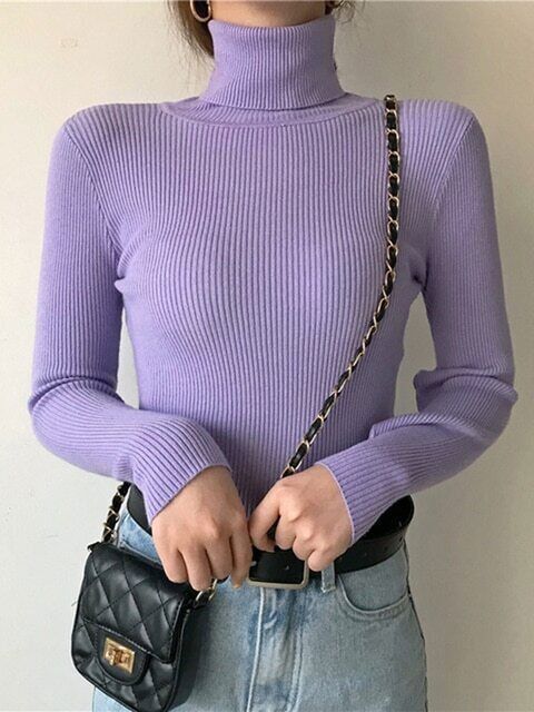 Tove | Vinterklar Cashmere Rullekrave Sweater