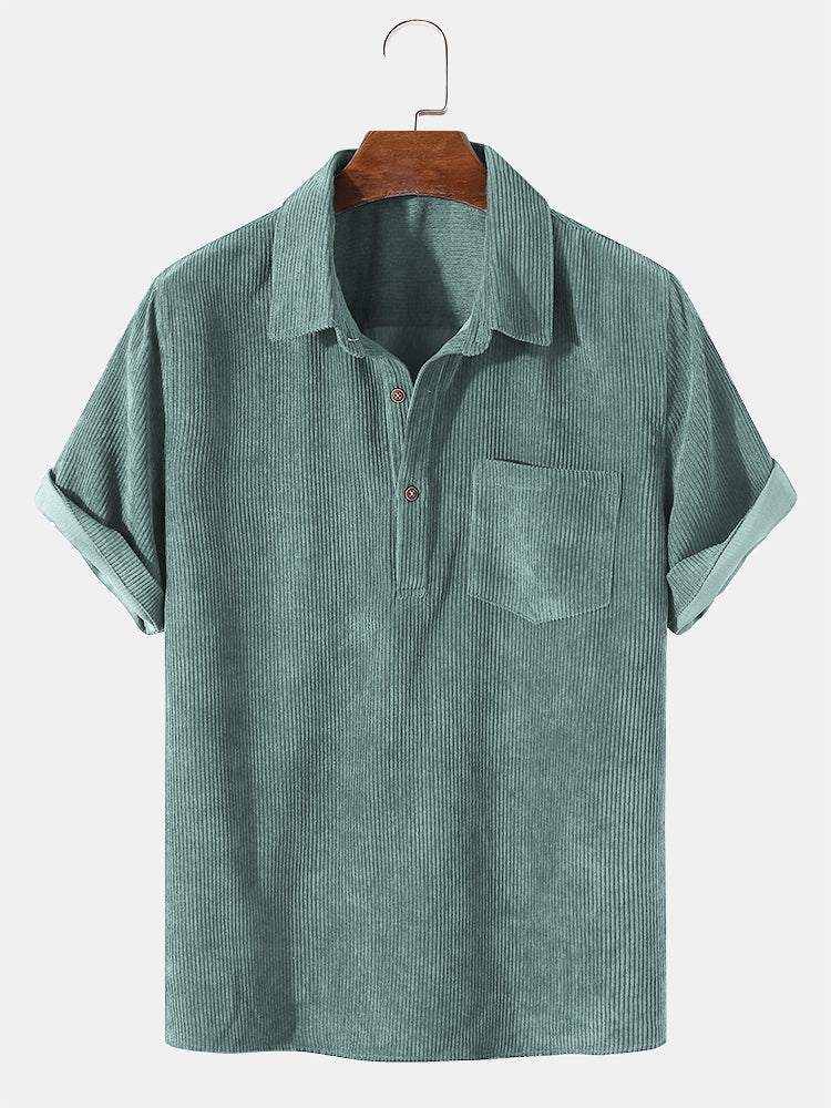 Oscar | Let Corduroy Sommer Skjorte