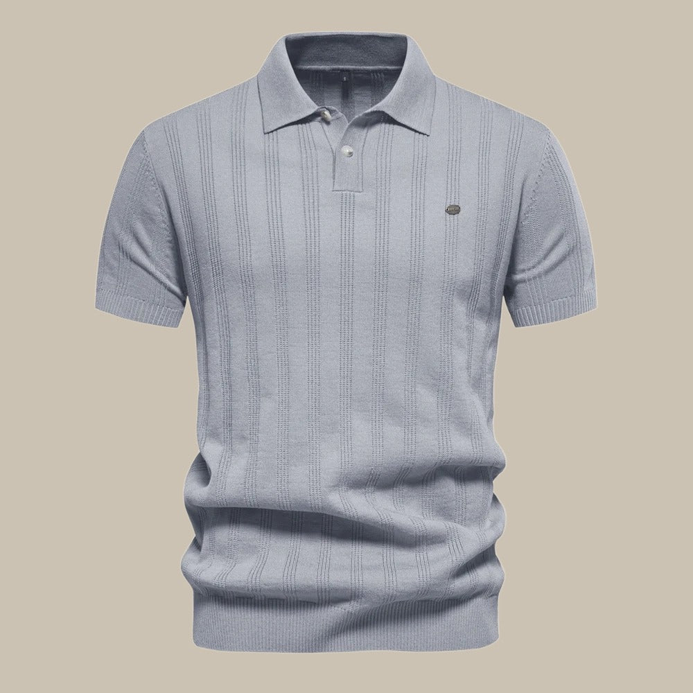 Merino Polo med Kort Ærme