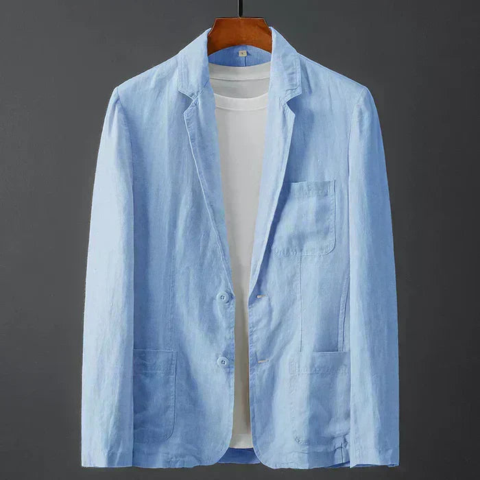 Let Sommerblazer i Hørblanding